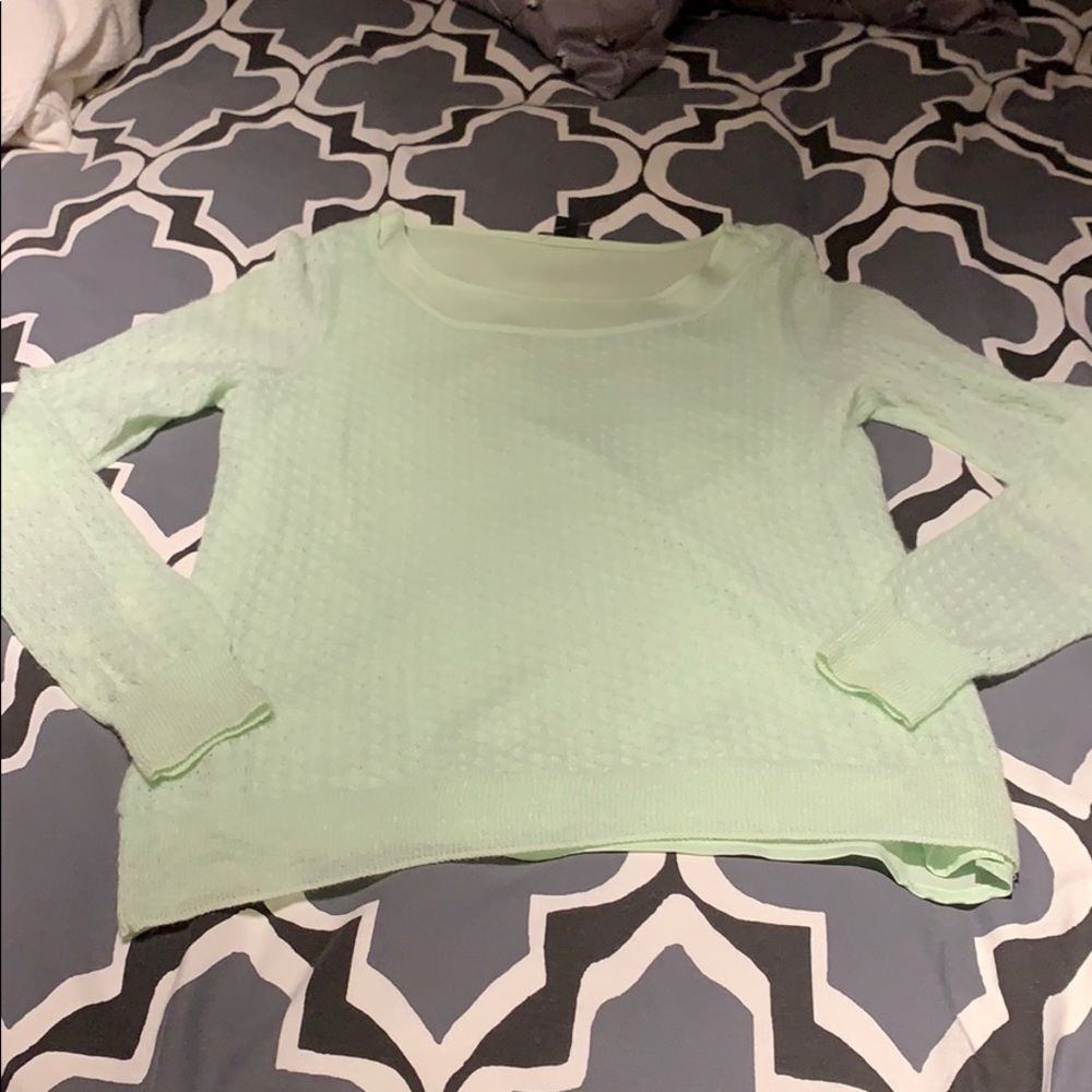 Ann Taylor Mint Green Sweater